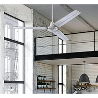 Ventilateur de plafond intérieur de style industriel de 56 po Jax de Westinghouse - Nickel brossé