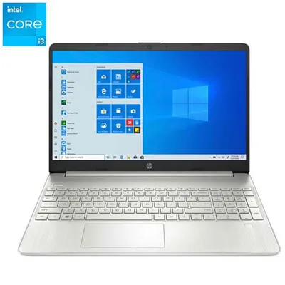 HP 15.6" Laptop - Natural Silver (Intel Quad Core i3-1125G4/256GB SSD/8GB RAM/Windows 10)