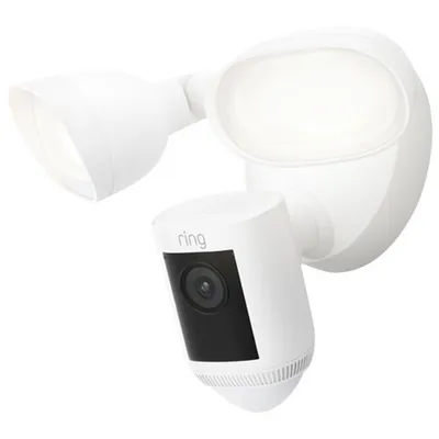 Ring Floodlight Cam Pro Wired Outdoor 1080p HD IP Camera