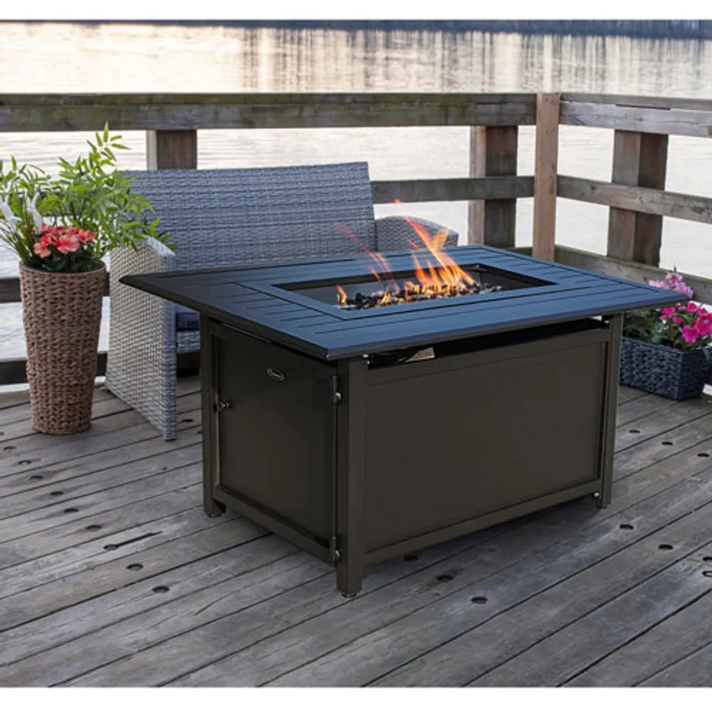 Paramount Gale Propane/Natural Gas Fire Pit Table - 50,000 BTU - Bronze