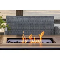 Paramount Gale Propane/Natural Gas Fire Pit Table - 50,000 BTU - Bronze