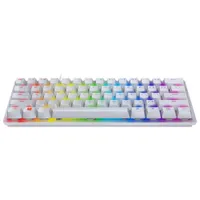 Clavier de jeu optique rétroéclairé Huntsman Mini de Razer - Blanc