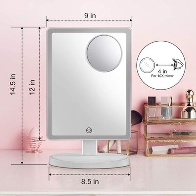 sokea large lighted makeup mirror