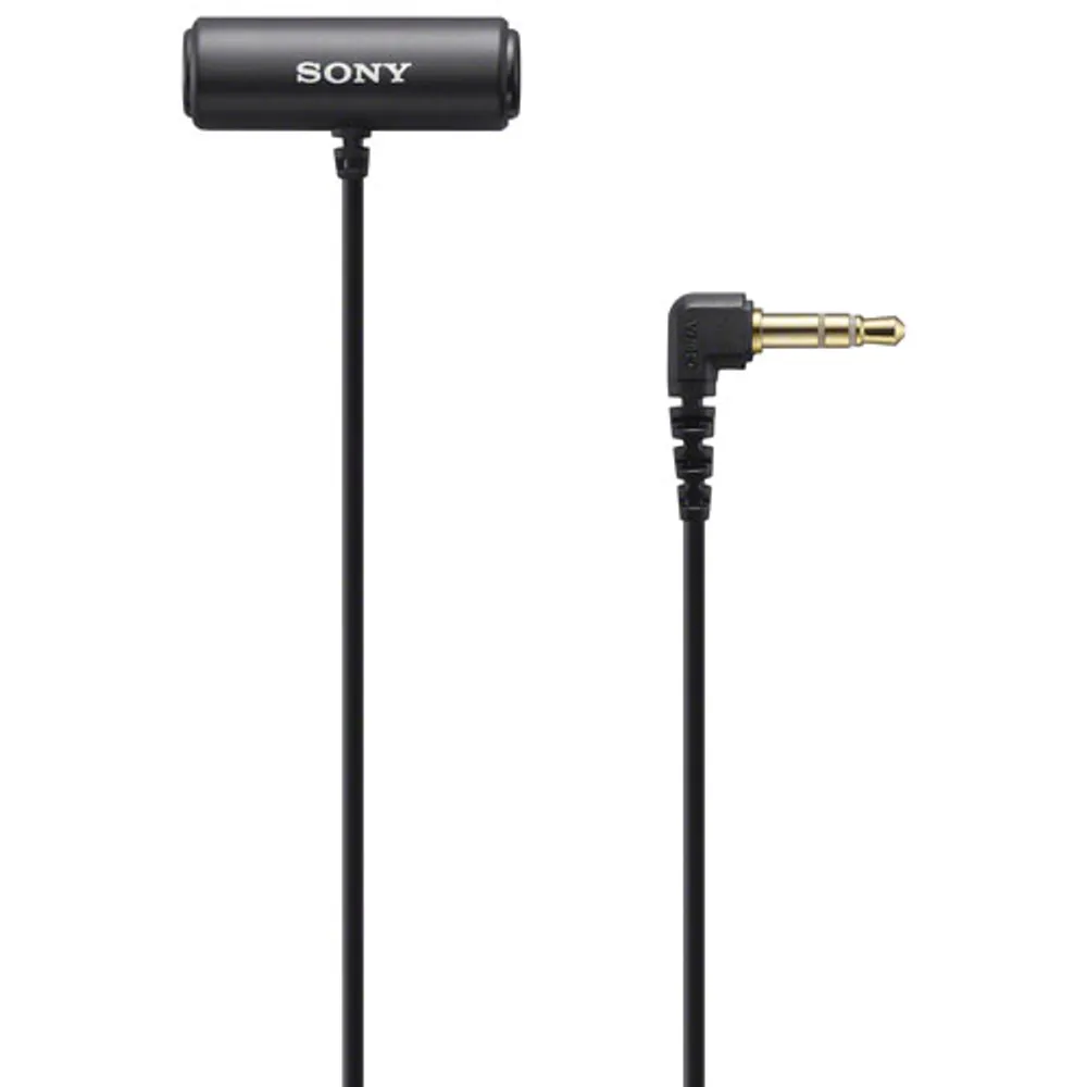 Sony Stereo Lavalier Microphone (ECMLV1)