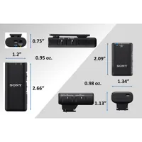 Microphone Bluetooth de Sony (ECMW2BT)