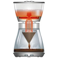De'Longhi 3-in-1 Specialty Coffee Maker - 8-Cup - Silver