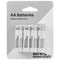 Best Buy Essentials AA Alkaline Batteries - 8 Pack