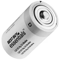 Best Buy Essentials D Alkaline Batteries - 4 Pack - Only at Best Buy