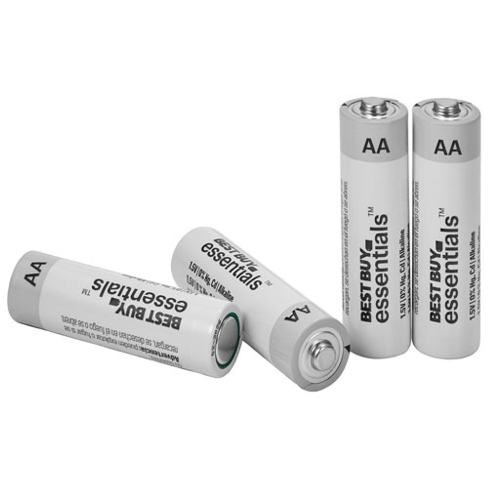 Best Buy Essentials AA Alkaline Batteries - 4 Pack