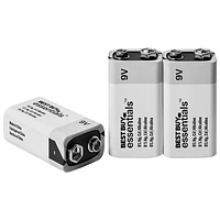 Piles alcalines de 9 V Best Buy Essentials - Paquet de 4