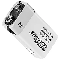 Piles alcalines de 9 V Best Buy Essentials - Paquet de 4
