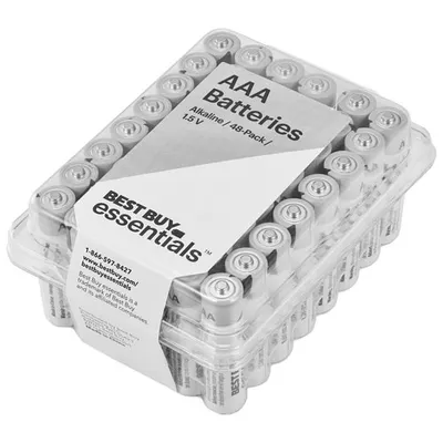 Best Buy Essentials AAA Alkaline Batteries - Pack
