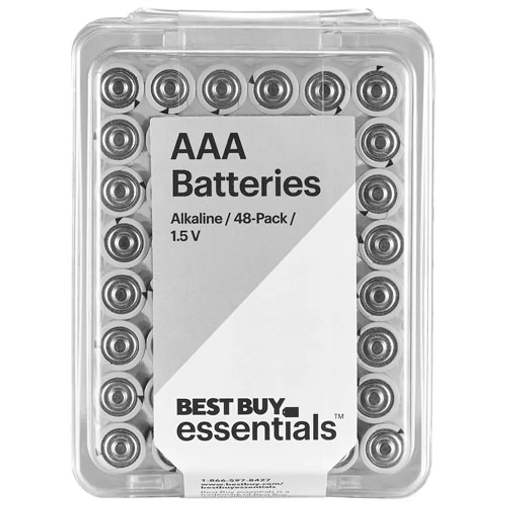 Best Buy Essentials AAA Alkaline Batteries - Pack