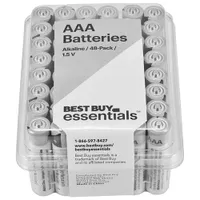 Best Buy Essentials AAA Alkaline Batteries - Pack