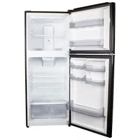 Danby 24" 10.1 Cu. Ft. Top Freezer Refrigerator with LED Lighting (DFF101B1BDB) - Black