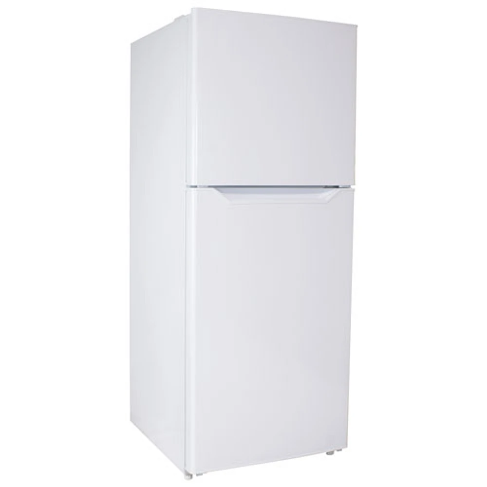 Danby 24" 10.1 Cu. Ft. Top Freezer Refrigerator with LED Lighting (DFF101B1WDB) - White