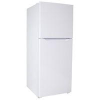 Danby 24" 10.1 Cu. Ft. Top Freezer Refrigerator with LED Lighting (DFF101B1WDB) - White