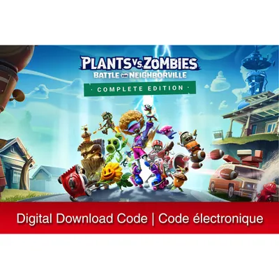 Plants vs. Zombies: Battle for Neighborville Complete Edition (Switch) - Téléchargement numérique