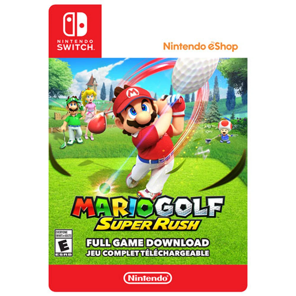 Mario Golf: Super Rush (Switch) - Téléchargement numérique