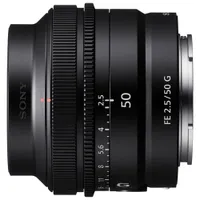 Sony FE 50mm f/2.5 AF Full-Frame Prime G Lens - Black