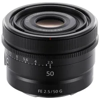 Sony FE 50mm f/2.5 AF Full-Frame Prime G Lens - Black