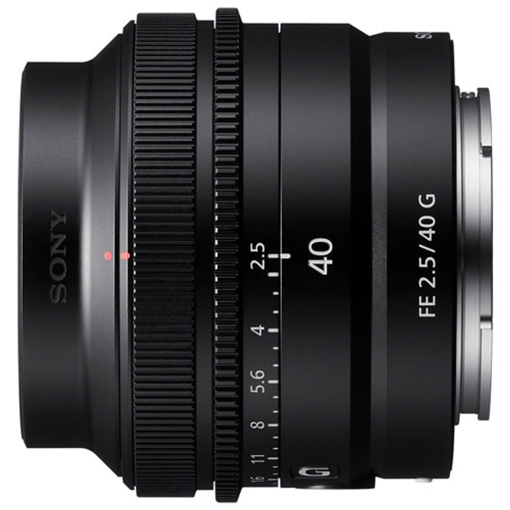 Sony FE 40mm f/2.5 AF Full-Frame Prime G Lens - Black