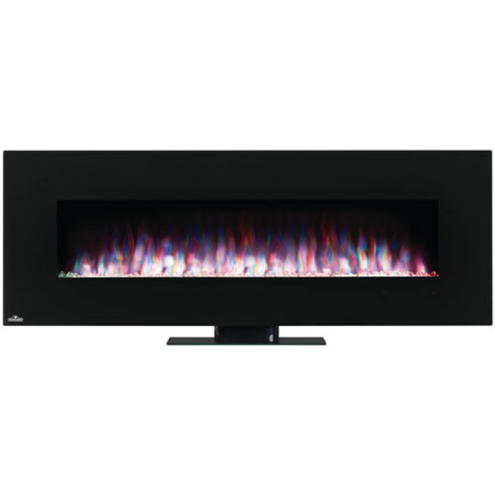 Napoleon 60" Electric Wall-Mounted Fireplace - 5000 BTU - Black