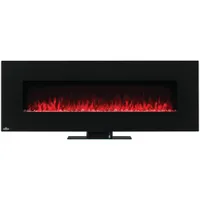 Napoleon 60" Electric Wall-Mounted Fireplace - 5000 BTU - Black