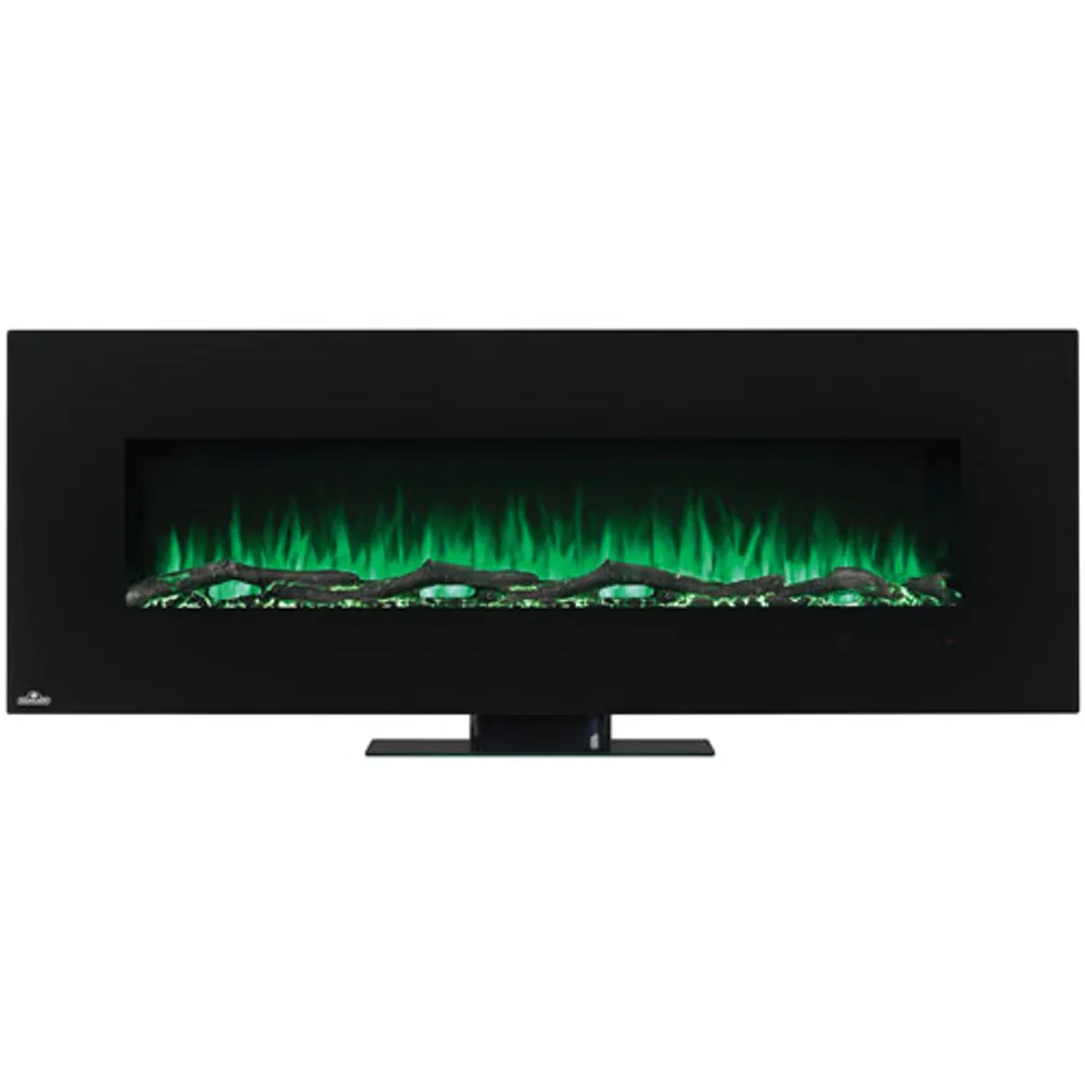 Napoleon 60" Electric Wall-Mounted Fireplace - 5000 BTU - Black