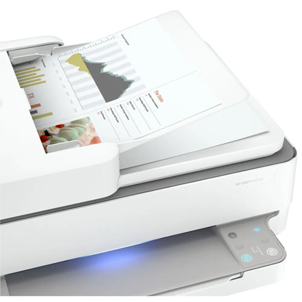Imprimante tout-en-un HP ENVY 6455e avec 3 mois d'instant Ink avec HP+  inclus - HP Store Canada