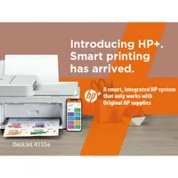 HP DeskJet 4155e Wireless All-In-One Inkjet Printer - HP Instant Ink 3-Month Free Trial Included*