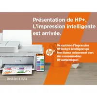 HP DeskJet 4155e Wireless All-In-One Inkjet Printer - HP Instant Ink 3-Month Free Trial Included*