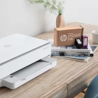 HP ENVY 6055e Wireless All-In-One Inkjet Printer - HP Instant Ink 3-Month Free Trial Included*