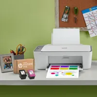 HP DeskJet 2755e Wireless All-In-One Inkjet Printer - HP Instant Ink 3-Month Free Trial Included*