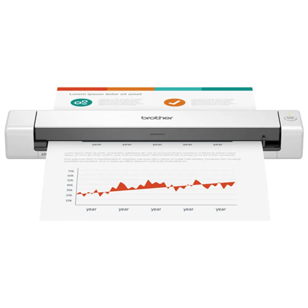 Brother DS-640 Compact Mobile Scanner