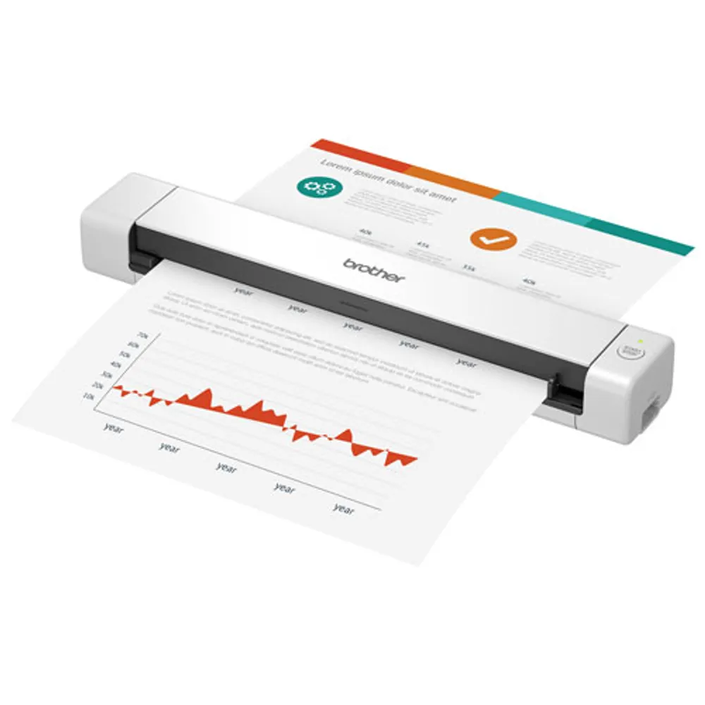 Numériseur compact portatif DS-640 de Brother