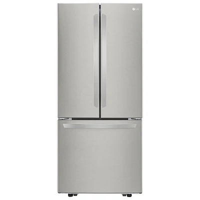 LG 30" 21.8 Cu. Ft. French Door Refrigerator (LRFNS2200S) - Stainless - Open Box - Perfect Condition