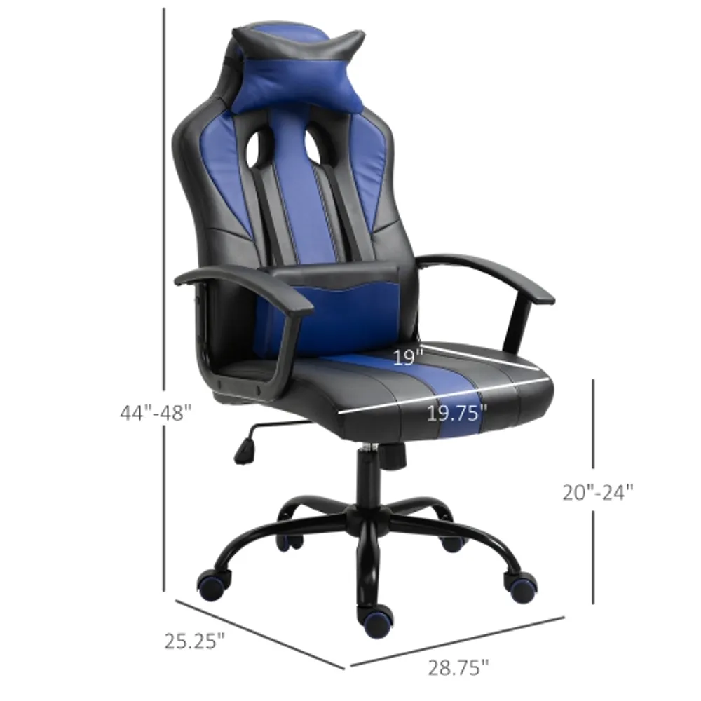 Vinsetto Gaming Office Chair High Back Racing Style Gaming Office