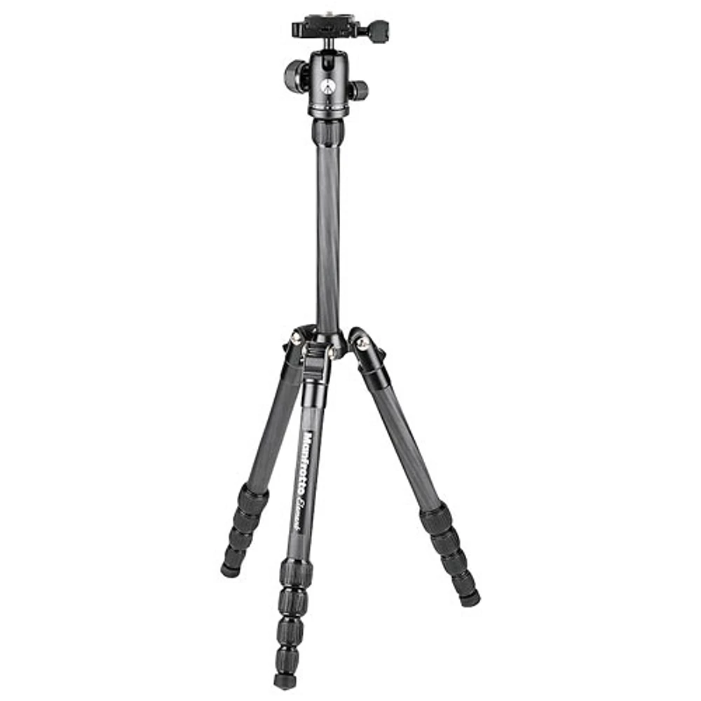 Petit trépied en carbone Element Traveller de Manfrotto (MKELES5CF-BH) - Noir