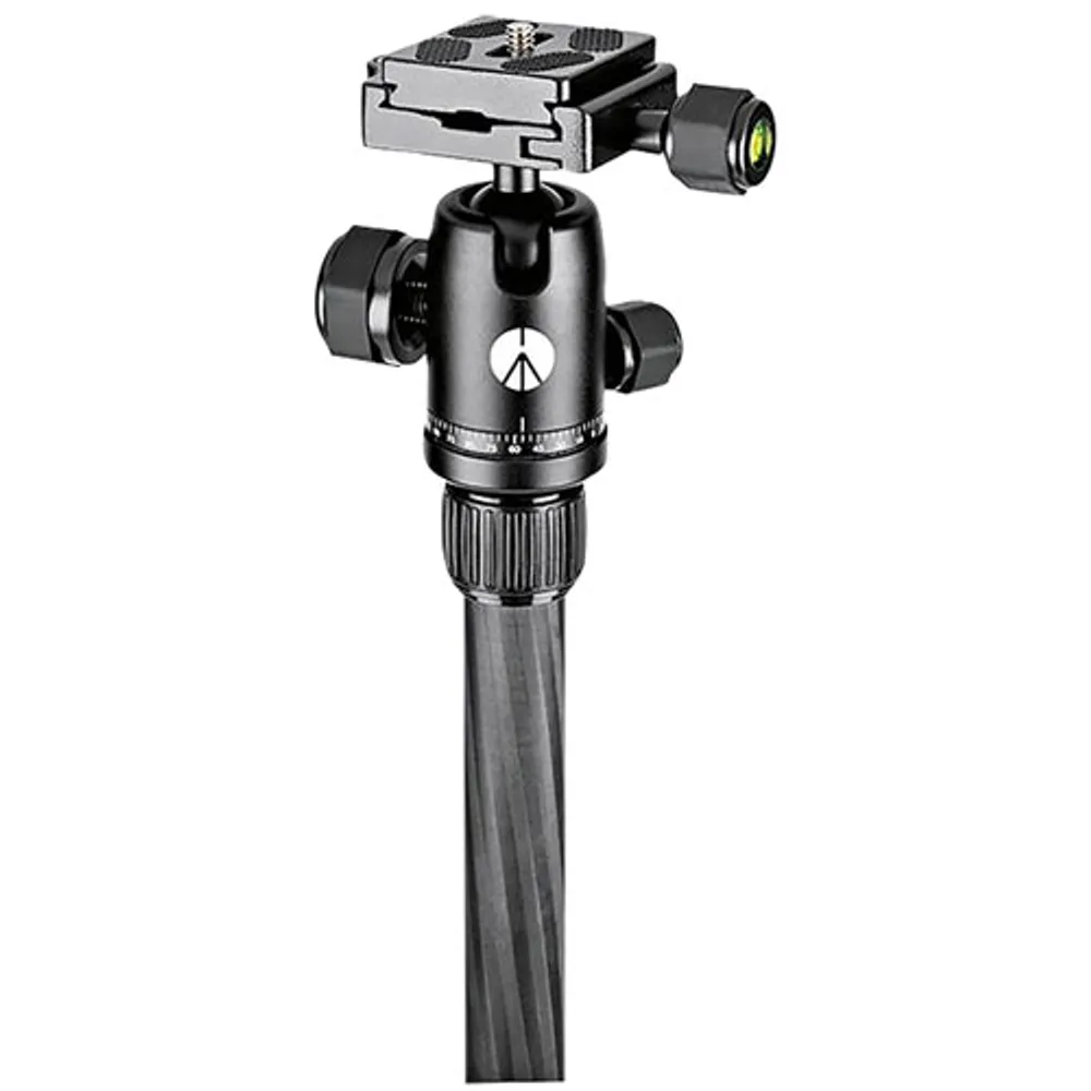 Petit trépied en carbone Element Traveller de Manfrotto (MKELES5CF-BH) - Noir