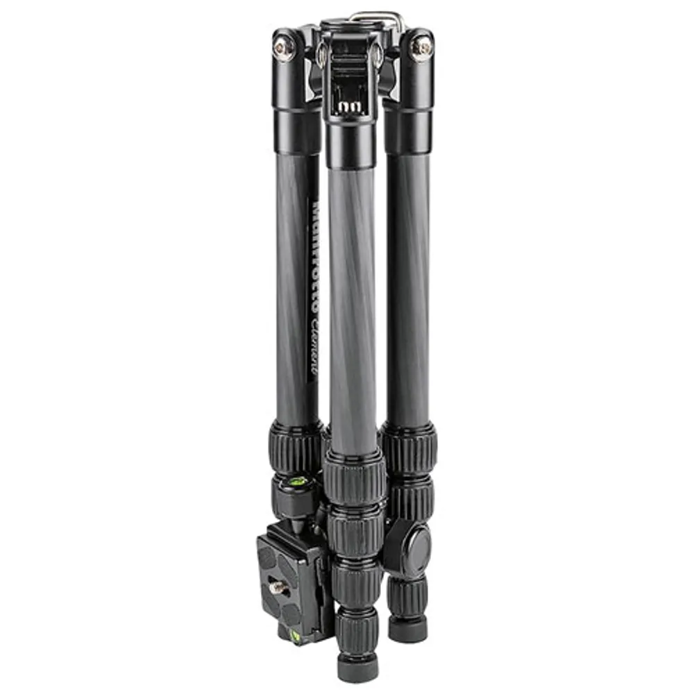 Manfrotto Element Traveller Small Carbon Tripod (MKELES5CF-BH) - Black