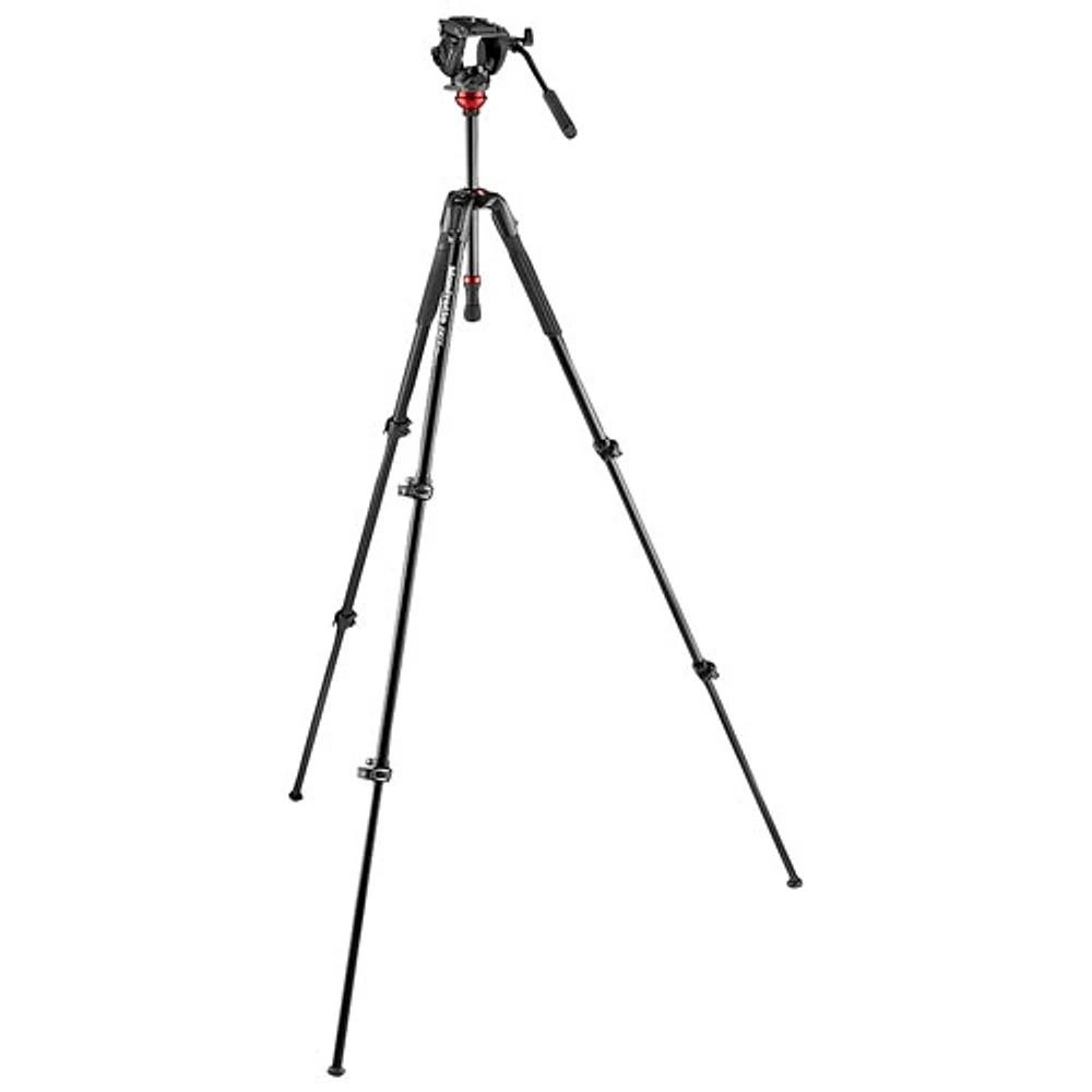 Manfrotto 190X Aluminum Tripod (MVK500190XV) - Black