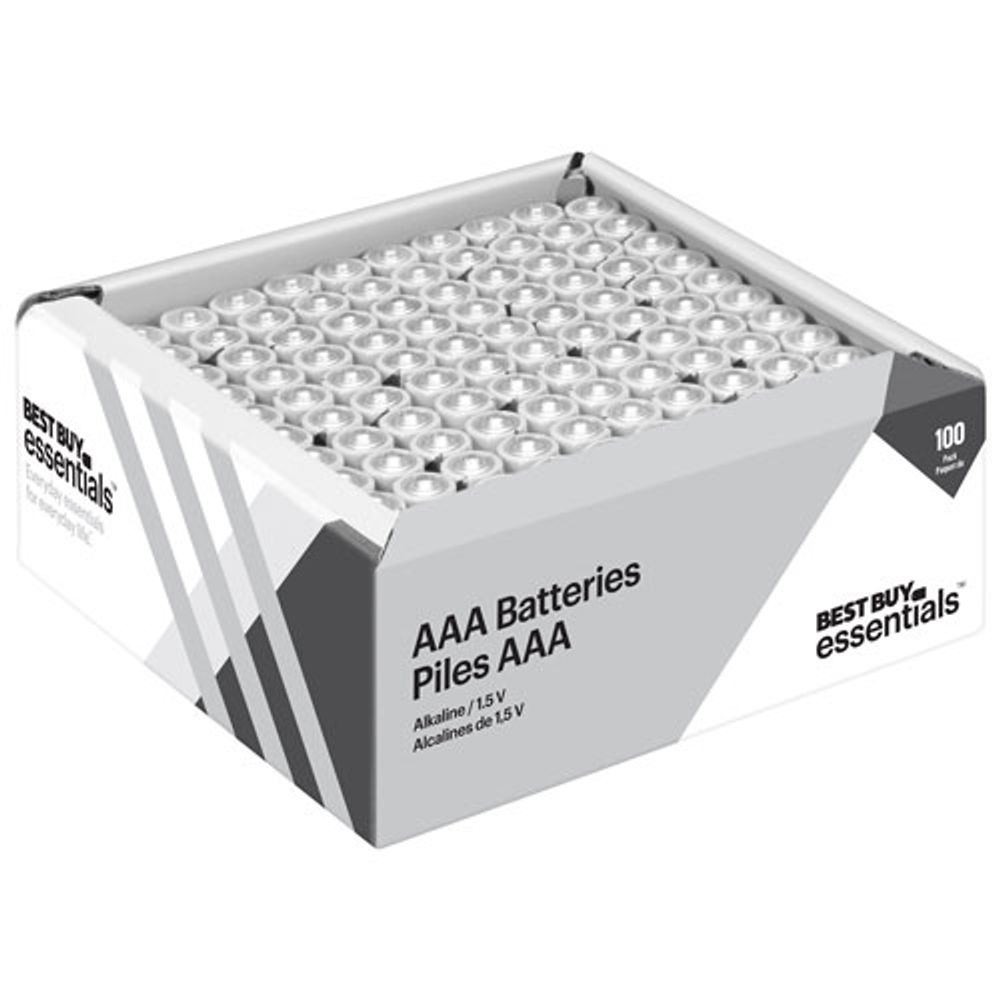 Best Buy Essentials "AAA" Batteries - 100 Pack - Only at Best Buy