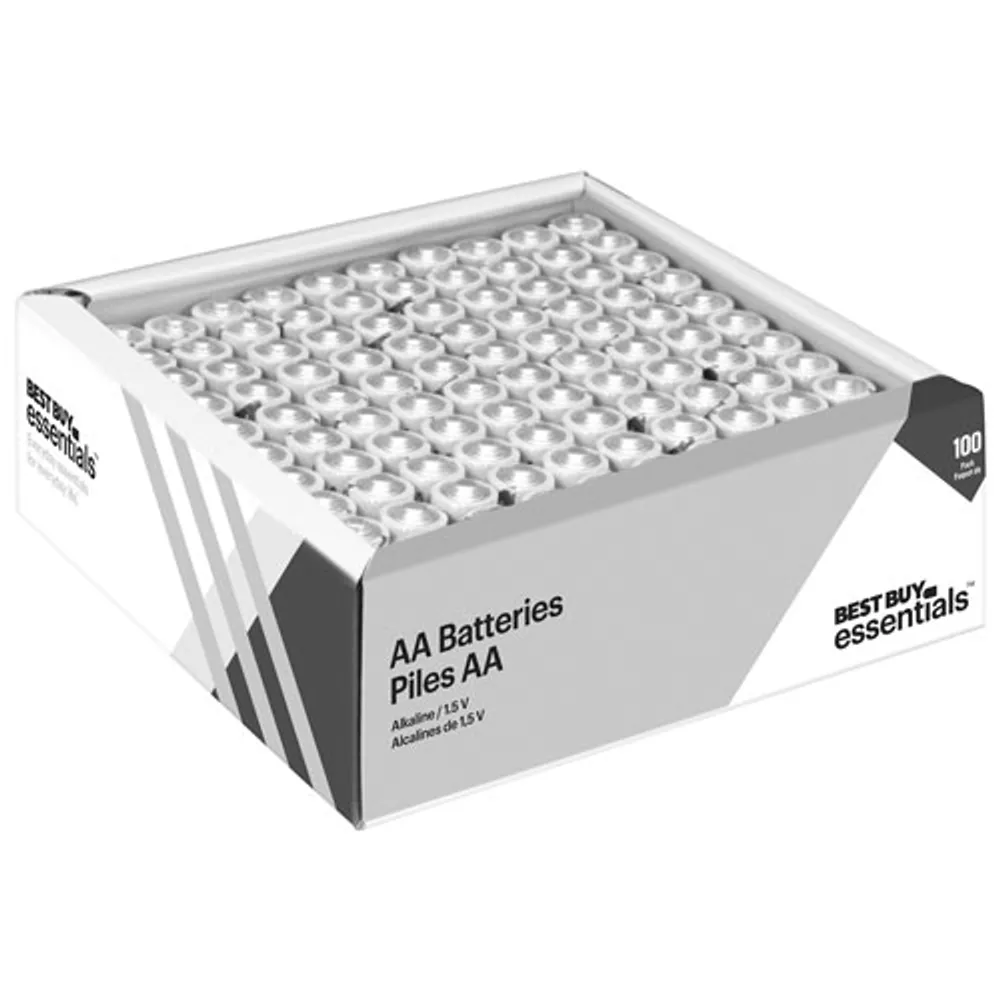 Best Buy Essentials "AA" Batteries - 100 Pack - Only at Best Buy