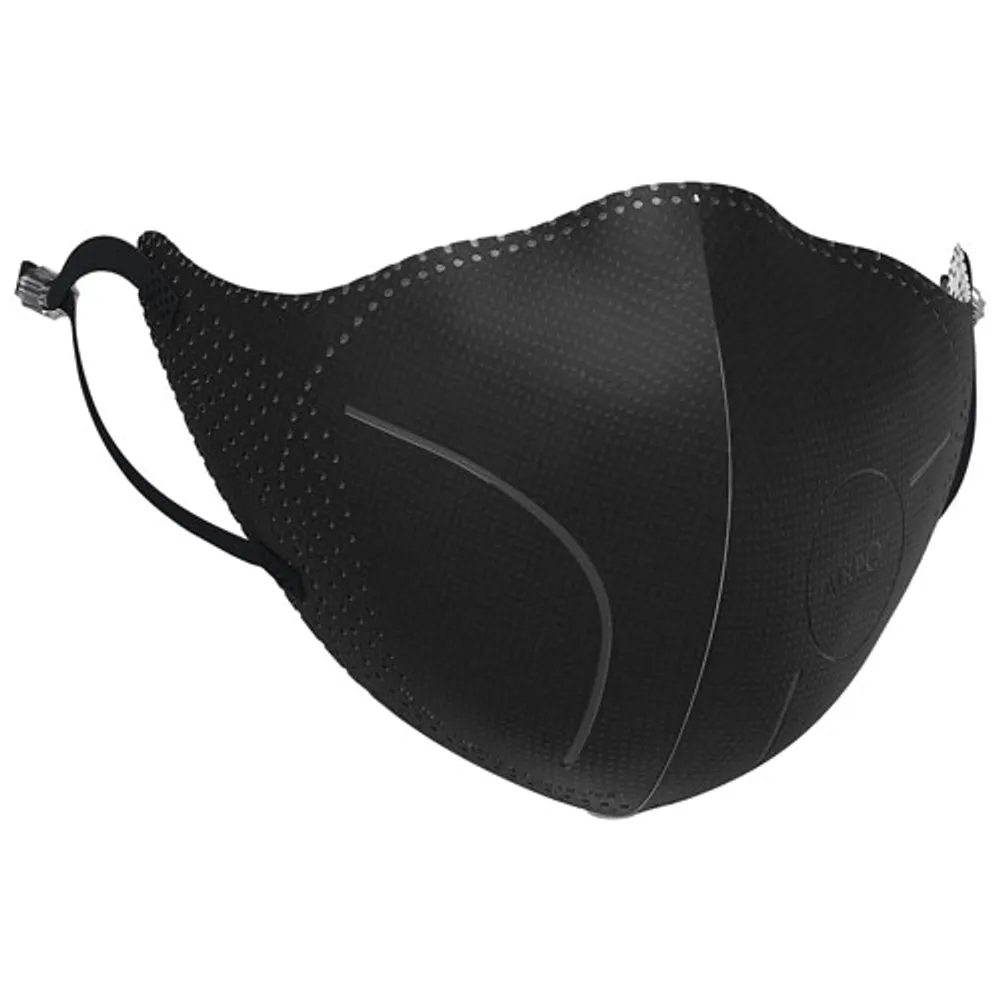 AirPop Light SE Reusable Polyester Face Mask - Black