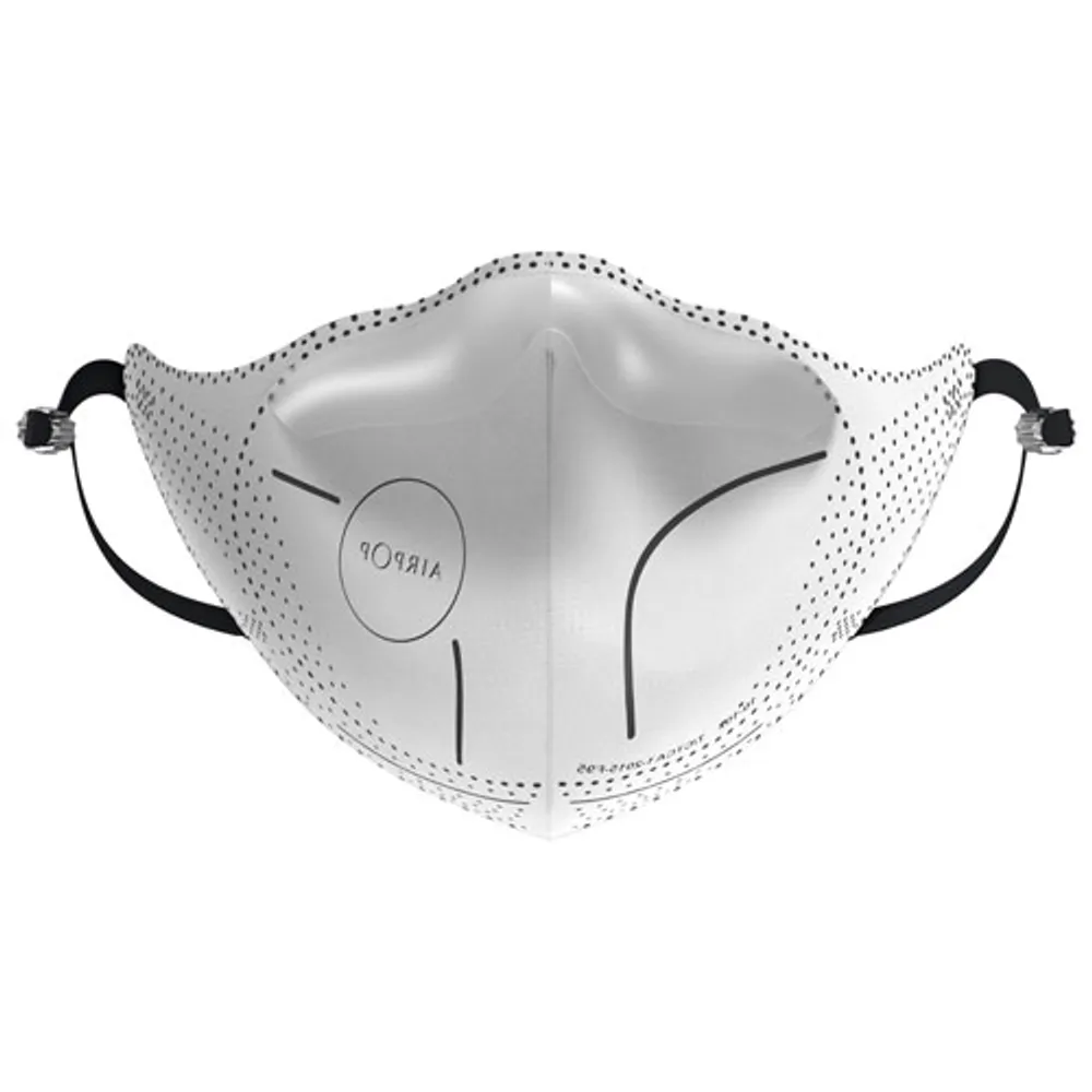 AirPop Light SE Reusable Polyester Face Mask - Black