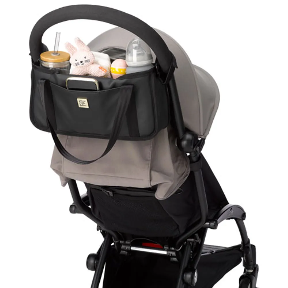 Petunia Pickle Bottom Wander Stroller Caddy - Black