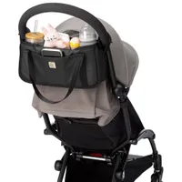 Petunia Pickle Bottom Wander Stroller Caddy - Black