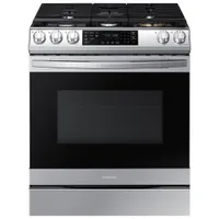 Cuisinière à convection véritable 6,0 pi³ 30 po de Samsung (NX60T8511SS/AA) - Inox - BO - Endommagé