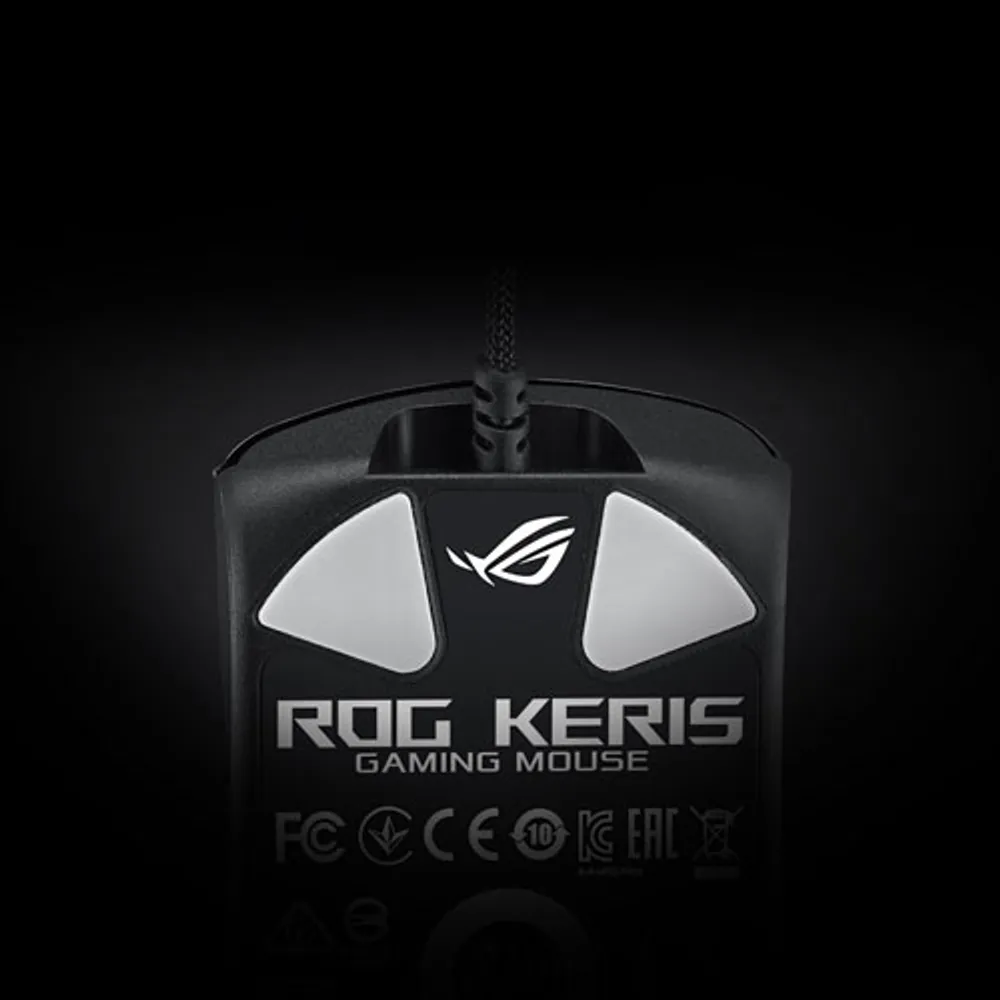 ASUS ROG Keris P509 16000 DPI Optical Gaming Mouse - Black